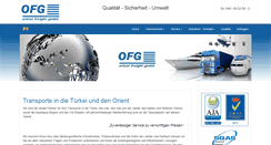 Desktop Screenshot of orientfreight.de