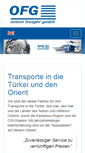 Mobile Screenshot of orientfreight.de